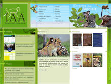 Tablet Screenshot of abolicionismoanimal.org.br